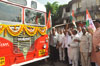 MUMBAI CONGRESS PRESIDENT AND MLA KRIPASHANKAR SINGH & MINISTER ARIF NASIM KHAN INAGURATION CEREMONY SPECIAL BEST BUS FOR WOMEN AT KURLA STATION. MUMBAI CONGRESS PRESIDENT AND MLA KRIPASHANKAR SINGH & MINISTER ARIF NASIM KHAN INAGURATION CEREMONY SPECIAL BEST BUS FOR WOMEN AT KURLA STATION.