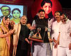 CHIEF MINISTER PRITHVIRAJ CHAVAN AT RAVINDRA NATYA MANDIR ON OCCASION OF LATA MANGESHKAR AWARD CEREMONY.