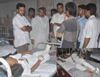 M.P.MILIND DEORA & MLA AMIN PATEL VISITED J.J.HOSPITAL. M.P.MILIND DEORA & MLA AMIN PATEL VISITED J.J.HOSPITAL.