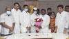 MVA Leaders For MLC Nomination at Vidhan Bhavan.