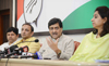 MPCC President Ashokrao Chavan  Press Conference at Gandhi Bhavan.