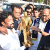 Mahavikas Aghadi Senior Leader Sharad Pawar Visit Indu Mill.