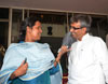 MINISTER VARSHATAI GAIKWAD & MLA AMIN PATEL AT VIDHAN BHAVAN.
