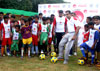 UNION MINISTER OF STATE MILIND DEORA IN TECHNOLOGY INVITES YOU TO KICKOFF OF THE SOUTH MUMBAI JUNIOR SOCCER CHAMIPONSHIP SEASON-2012 AT MAHALAXMI RAILWAY GROUND.
