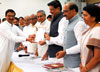 CHIEF MINISTER PRITHVIRAJ CHAVAN,AICC OBSERVER MOHAN PRAKASH & MPCC PRESIDENT MANIKRAO THAKARE ON OCCASION OF CONGRESS PARTY MEMBERSHIP DRIVE AT DADAR TILAK BHAVAN. CHIEF MINISTER PRITHVIRAJ CHAVAN,AICC OBSERVER MOHAN PRAKASH & MPCC PRESIDENT MANIKRAO THAKARE ON OCCASION OF CONGRESS PARTY MEMBERSHIP DRIVE AT DADAR TILAK BHAVAN.