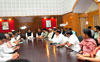 CHIEF MINISTER PRITHVIRAJ CHAVAN WITH HIS MINISTRY TEAM AT NAGPUR WINTER SESSION. CHIEF MINISTER PRITHVIRAJ CHAVAN WITH HIS MINISTRY TEAM AT NAGPUR WINTER SESSION.