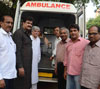 Free Ambulance Service donated from MP. fund of MP.& Union Minister Milind Deora on his birthday today. Free Ambulance Service donated from MP. fund of MP.& Union Minister Milind Deora on his birthday today.