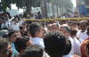 UNION MINISTER MILIND DEORA VISITED DR.BABASAHEB AMBEDKAR NAGAR FIRE SPOT AT CUFF PARADE COLABA.
