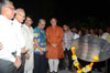 M.P.& UNION MINISTER GURUDAS KAMAT INUAGURATES PUSHPA NARSI PARK AT JUHU.