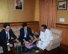 MINISTER JAYANT PATIL MEETS MR.TAMON MOCHIDA CONSULATE GEN.OF JAPAN AT ROYAL STONE MAHALAXMI MUMBAI.