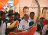 The Central Election Office of Congress-NCP North-West MP.Candidate Mr.Gurudas Kamat Inaugurated by Hon'ble Chief Minister Prithviraj Chavan at Chitrakoot ground Andheri.