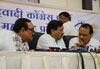 NCP Leaders Press Conference at NCP Bhavan. NCP Leaders Press Conference at NCP Bhavan.