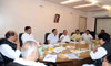 Congress Party Leader's Meeting at Gandhi Bhavan.