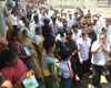 176-Bandra(E) Assembly Constituency Congress-NCP Candidate Narayanrao Rane Rally at BMC Colony Kherwadi Bandra