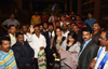 RPI Leader MP.Ramdas Athawale with Team from London to Mumbai Welcomed by Party Workers at International Airport T2 Terminal. RPI Leader MP.Ramdas Athawale with Team from London to Mumbai Welcomed by Party Workers at International Airport T2 Terminal.