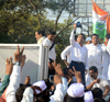 Maharashtra state Congress Org"Dhadak Morcha"at Diksha Bhoomi to Vidhan Bhavan Nagpur.