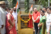 AICC Gen Sec.CWC Member & Former MP Gurudas Kamat Inaugurated Dattaram Kaskar Garden (Coconut Garden) at Yaari Rd Andheri.