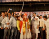 BJP MP & Yuva Morcha President Poonam Mahajan Felicitated on her visit Mumbai to Pune.
