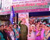 Congress Party Leader Gurudas Kamat during Election Campaign at Chembur. Congress Party Leader Gurudas Kamat during Election Campaign at Chembur.