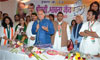 M.P.& EX.UNION MINISTER GURUDAS KAMAT INAUGURATED ELETION OFFICE OF CONGRESS CANDIDATE SMT.BHAVANA JAIN  AT JUHU TARA ROAD.