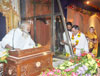 MUMBAI CONGRESS PRESIDENT KRIPASHANKAR SINGH VISITED PARAM GURU ASHAARAM BAPU SATSANGH AT BKC.