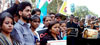 MUMBAI NSUI PRESIDENT SURAJ SINGH THAKUR ORG.A PEACEFULL RALLY AS A PROTEST AGAINST GANG RAPE AT NARIMAN POINT.