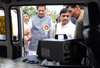 CHIEF MINISTER PRITHVIRAJ CHAVAN,DY.CHIEF MINISTER AJITDADA  PAWAR  IN ROAD SAFETY PROGRAM AT ISLAM GYMKHANA.