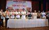 BJP MUMBAI PRADESH PRESIDENT ASHISH SHELAR AT RAVINDRA NATYA MANDIR. BJP MUMBAI PRADESH PRESIDENT ASHISH SHELAR AT RAVINDRA NATYA MANDIR.