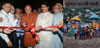 M.P.& UNION MINISTER GURUDAS KAMAT INUAGURATES PUSHPA NARSI PARK AT JUHU.