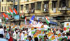 Election Campaign Rally & Padyatra of MP. Candidate Milind Deora. Election Campaign Rally & Padyatra of MP. Candidate Milind Deora.