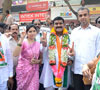Sewree Assembly Congress Candidate Manoj Jamsutkar Filed Nomination Form.