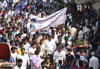 Congress-Bhimshakti Protest Leaded by Congress Leader & Ex.Minister Chandrakant Handore against Govt on Dalit Phd Scholar Rohit Vemula Sucide at Hyderabad University at Chembur. Congress-Bhimshakti Protest Leaded by Congress Leader & Ex.Minister Chandrakant Handore against Govt on Dalit Phd Scholar Rohit Vemula Sucide at Hyderabad University at Chembur.