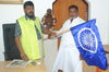 RPI Leader Ramdas Athawale & Hyderabad Estikar Ali Khan at Mumbai Patrakar Sangh.