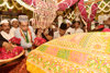 Newly Appointed Mumbai Congress President Milind Deora for Blessing at Mahim Dargha.