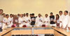 MPCC Leaders Meeting at Tilak Bhavan Book Release of MODI-100 Mistake,War Room & Socail Media Room Inauguration in Presence of AICC Leaders.