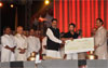CONCLUDING CEREMONY OF MAHARASHTRA STATE GOLDEN JUBILEE YEAR CELEBRATIONS AT GIRGAUM CHOWPATY.