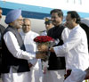 PRIME MINISTER OF INDIA DR.MANMOHAN SINGH ON MUMBAI VISIT. PRIME MINISTER OF INDIA DR.MANMOHAN SINGH ON MUMBAI VISIT.