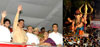 GOVERNOR K.SANKARNARAYANAN , CHIEF MINISTER PRITHVIRAJ CHAVAN & UNION MINISTER FOR STATE MILIND DEORA AT GIRGAON CHOWPATY ON OCCASION OF GANPATI VISHARJAN. GOVERNOR K.SANKARNARAYANAN , CHIEF MINISTER PRITHVIRAJ CHAVAN & UNION MINISTER FOR STATE MILIND DEORA AT GIRGAON CHOWPATY ON OCCASION OF GANPATI VISHARJAN.