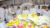 MINISTER NARAYAN RANE MOTHER SMT.LAXMIBAI TATU RANE FUNERAL IN MUMBAI.