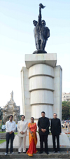 55th Anniversary of Maharashtra Day & International Worker's Day Celebration in Mumbai.