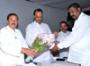 EX.DY.CHIEF MINISTER AJIT DADA PAWAR,MAHARASHTRA STATE NCP PRESIDENT MADHUKARRAO PICHAD DURING JANTA DARBAR AT NCP BHAVAN.