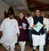CHIEF MINISTER PRITHVIRAJ CHAVAN & CONGRESS MP's,MLA's & MINISTER's MEETING WITH TRADERS ON ISSUE OF LBT AT SAHYADRI GUEST HOUSE. CHIEF MINISTER PRITHVIRAJ CHAVAN & CONGRESS MP's,MLA's & MINISTER's MEETING WITH TRADERS ON ISSUE OF LBT AT SAHYADRI GUEST HOUSE.