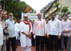 PWD MINISTER CHAGAN BHUJBAL  IN GANESH VISHRJAN RALLY AT MAZGAON ANJIRWADI.