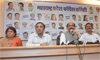 MPCC President Manikrao Thakre Press Conference at Gandhi Bhavan Nariman Point.