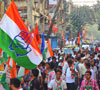 184-Byculla Assembly Congress Candidate Madhu Chavan Padyatra Rally.