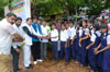 Tree Plantation Program by Rashtriya Majdoor Congress (INTUC) at Chunabhatti.