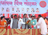 Chief Minister Devendra Fadnavis & MLA Vinayakrao Mete during ShivSangram Melava. Chief Minister Devendra Fadnavis & MLA Vinayakrao Mete during ShivSangram Melava.