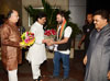 AICC Vice President Rahul Gandhi in Mumbai Welcome by Congress Leader's.