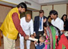 Central Ministers Ramdas Athawale & Thawarchand Gelhot at Ali Yavar Jung National Institute Bandra In Mumbai.