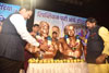 Chief Minister Devendra Fadnavis & MOS Ramdas Athawale during RPI Melawa. at NSCI Dome Hall.